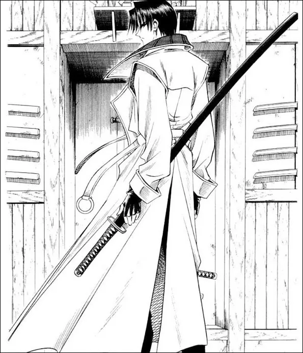 Aoshi from Rurouni Kenshin.