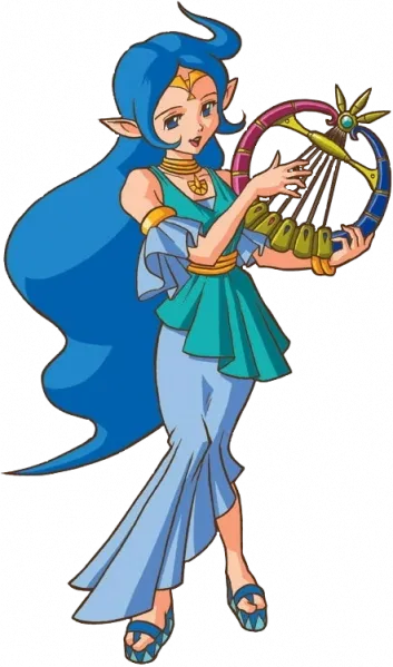 Nayru artwork from The Legend of Zelda.