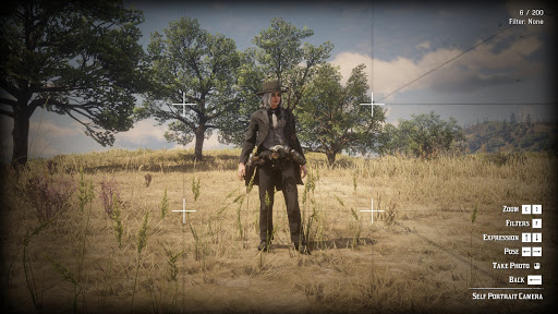 My character in Red Dead Online.